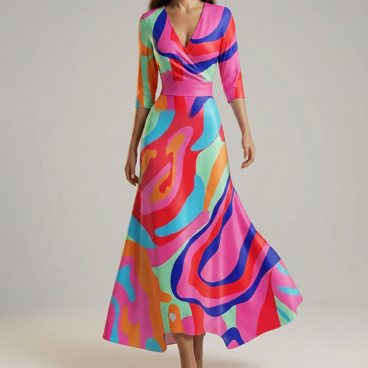 Emily - Luxury Floral Dress