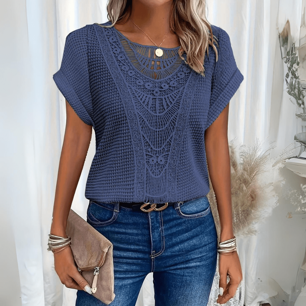 Sophie | Vintage Lace Detail Top