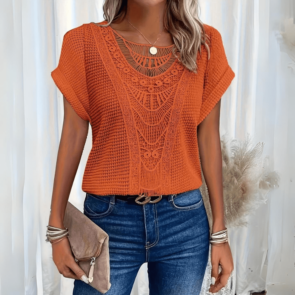 Sophie | Vintage Lace Detail Top