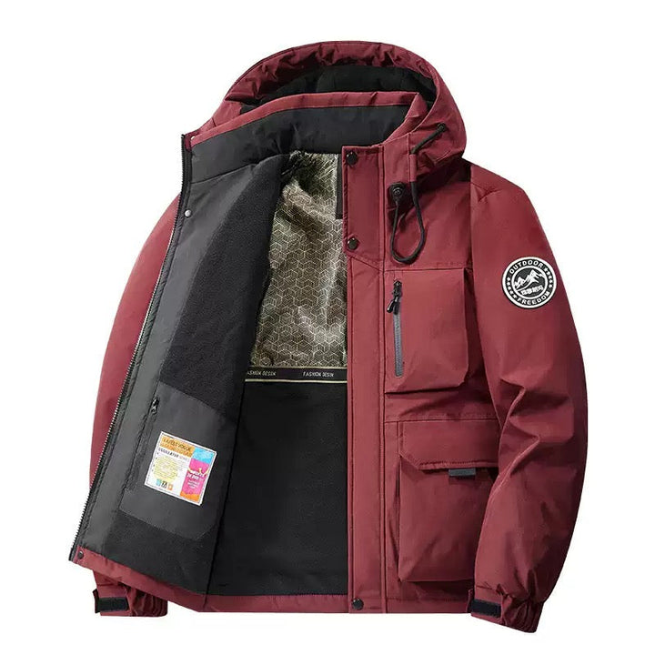 Jorge | Hooded Zip Utility Jacket