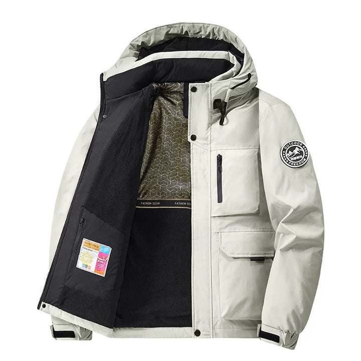 Jorge | Hooded Zip Utility Jacket