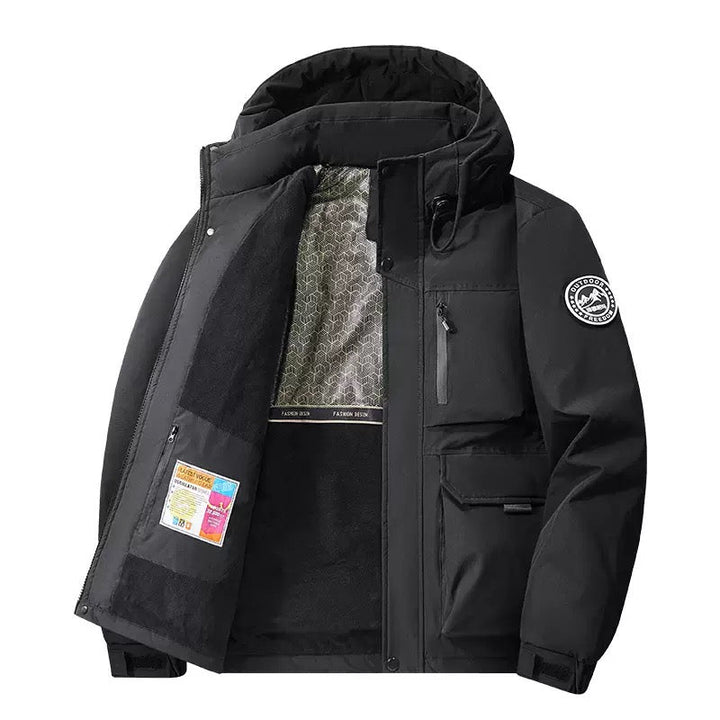 Jorge | Hooded Zip Utility Jacket