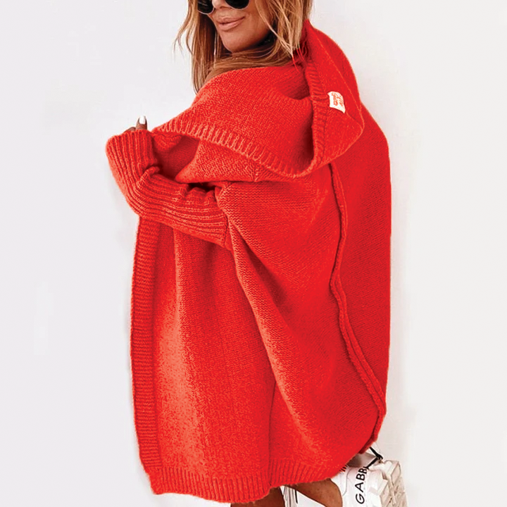 Lynn | Hooded Knit Cardigan