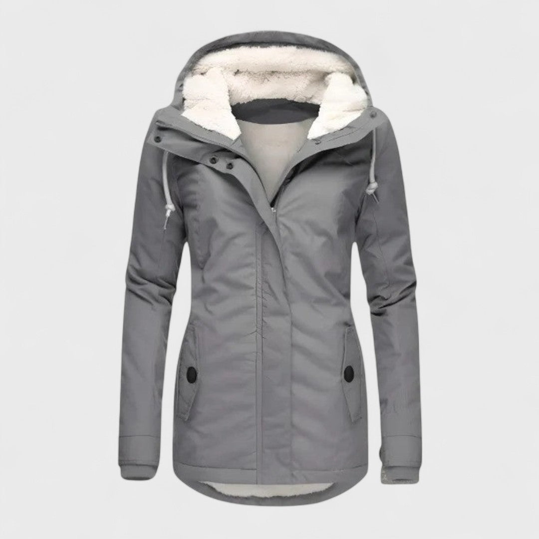 Barbara | Warm Waterproof Winter Coat with Hood