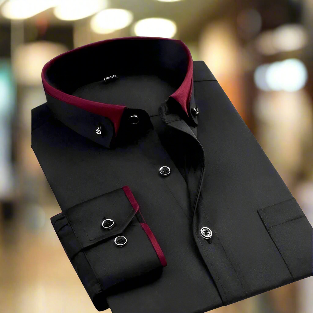 Wayne | Classic Long-Sleeve Shirt