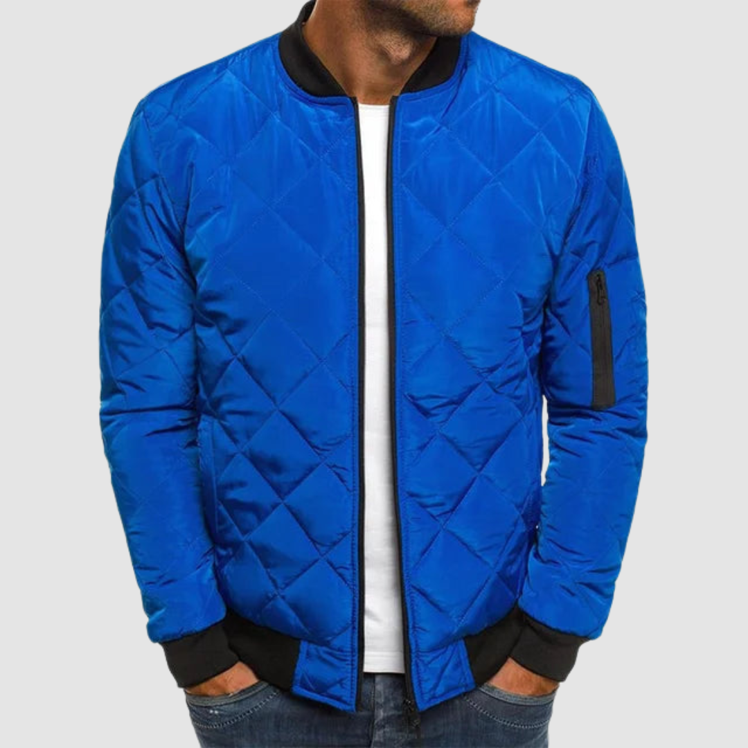 Mark | Quilted Classic Bomber Jacket