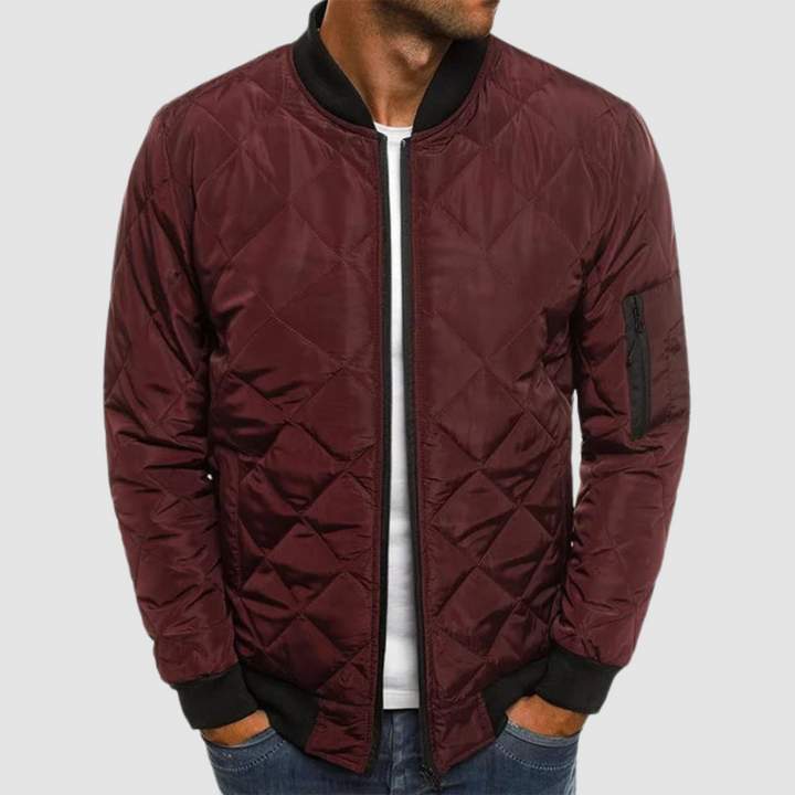 Mark | Quilted Classic Bomber Jacket