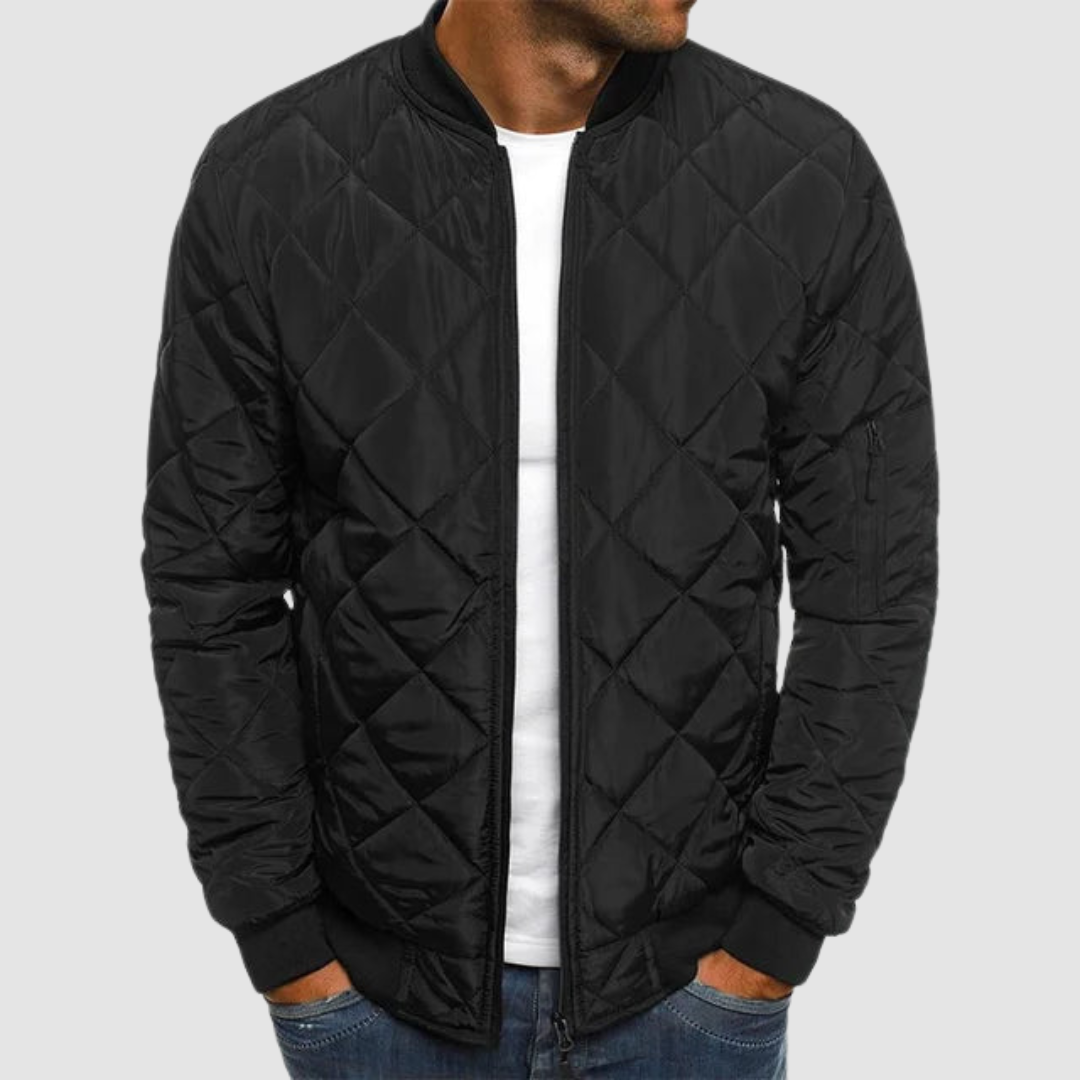 Mark | Quilted Classic Bomber Jacket