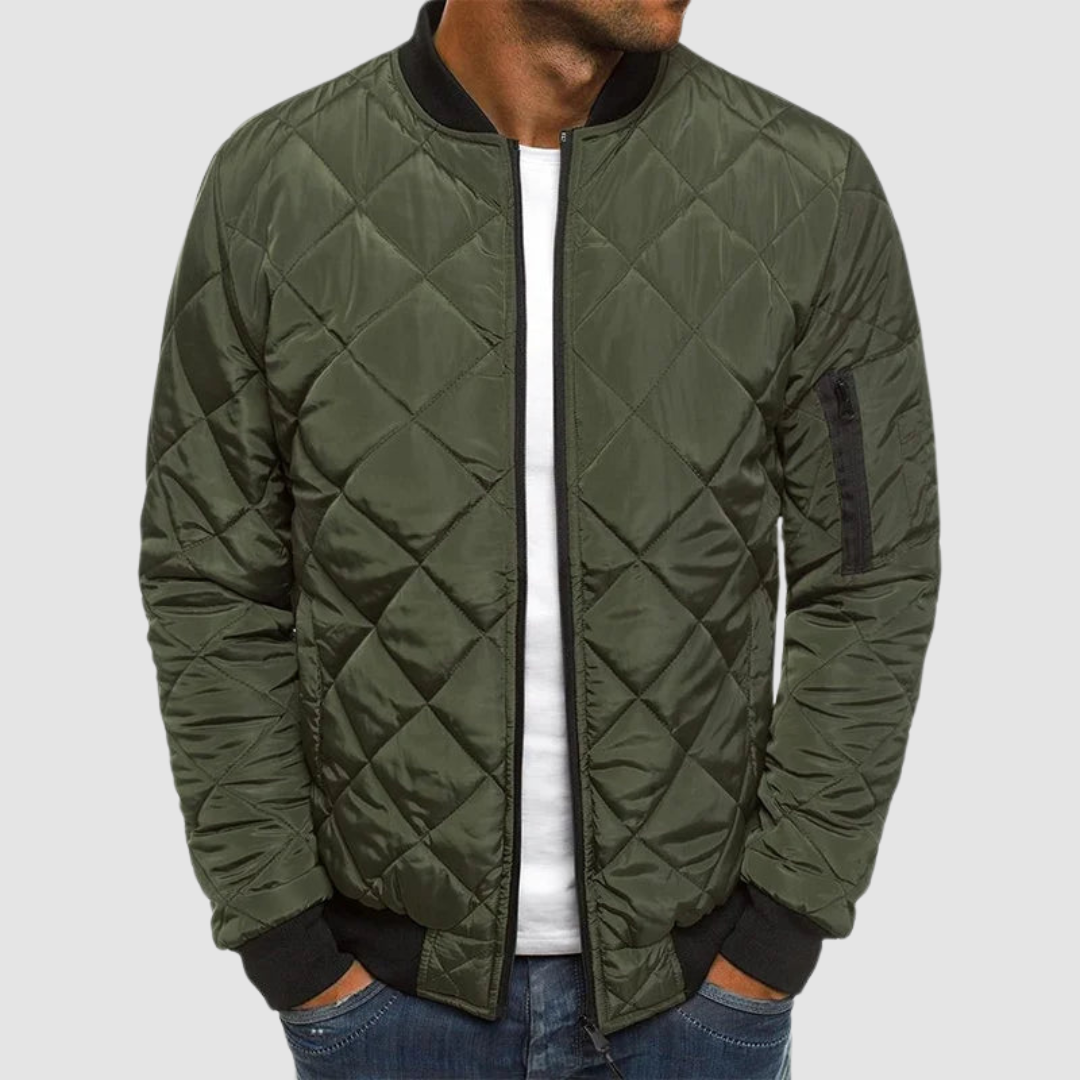 Mark | Quilted Classic Bomber Jacket