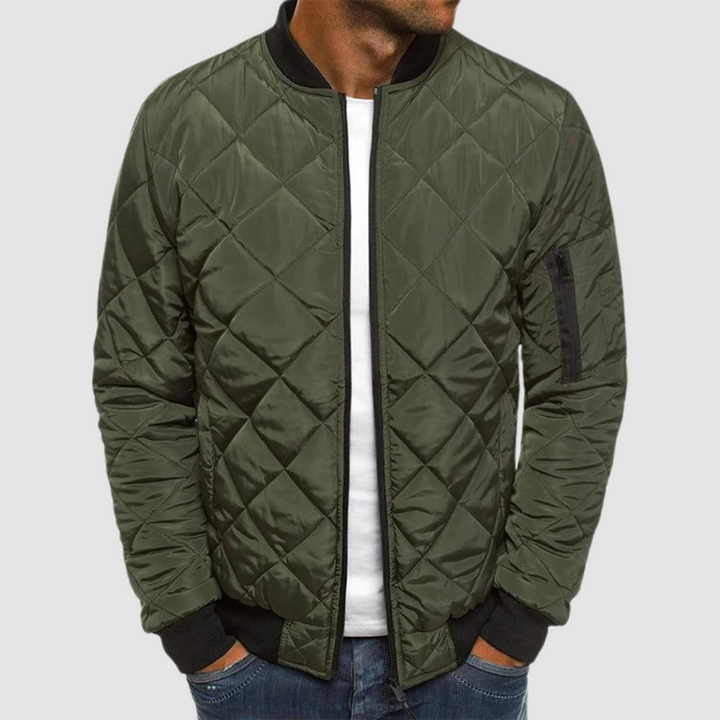 Mark | Quilted Classic Bomber Jacket