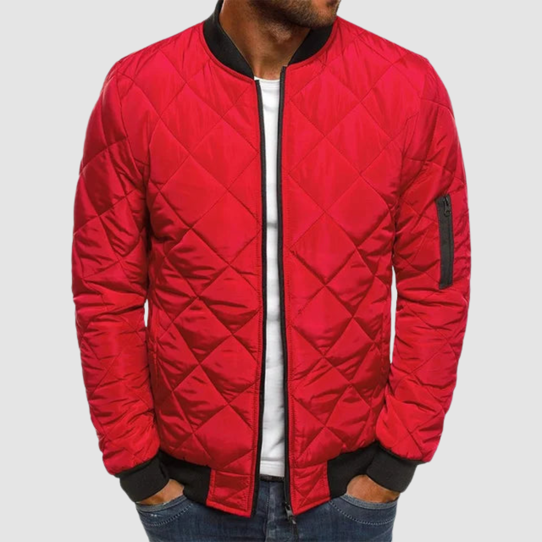 Mark | Quilted Classic Bomber Jacket