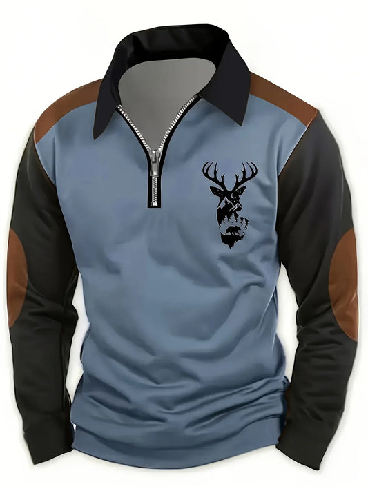Logan | Casual Half-Zip Sweater
