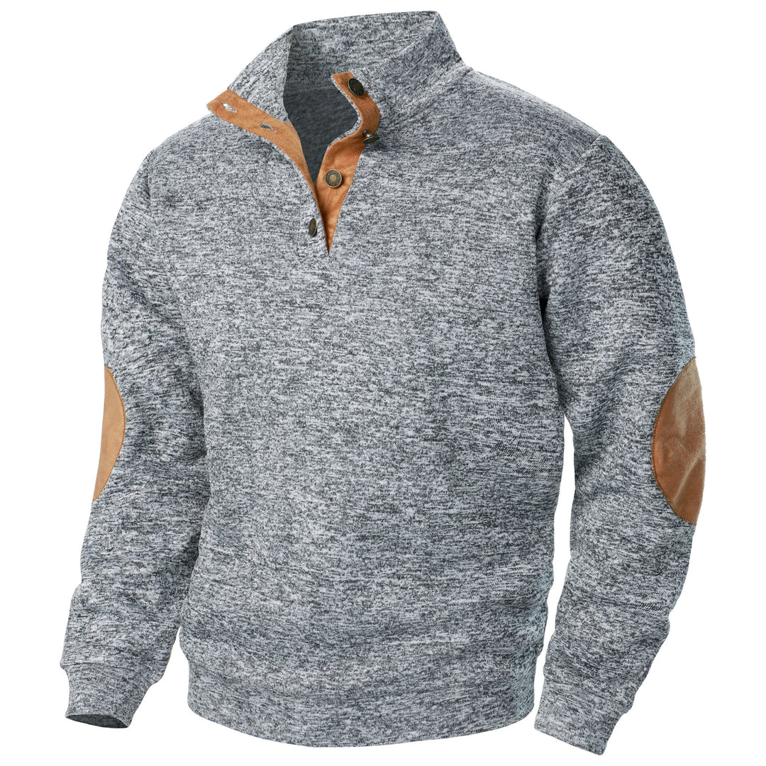 Griffin | Refined Half-Zip Accent Pullover