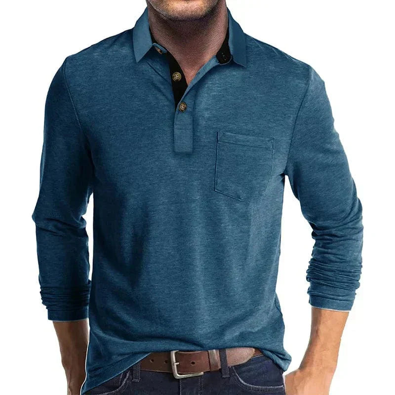 Hayden | Classic Long-Sleeve Polo