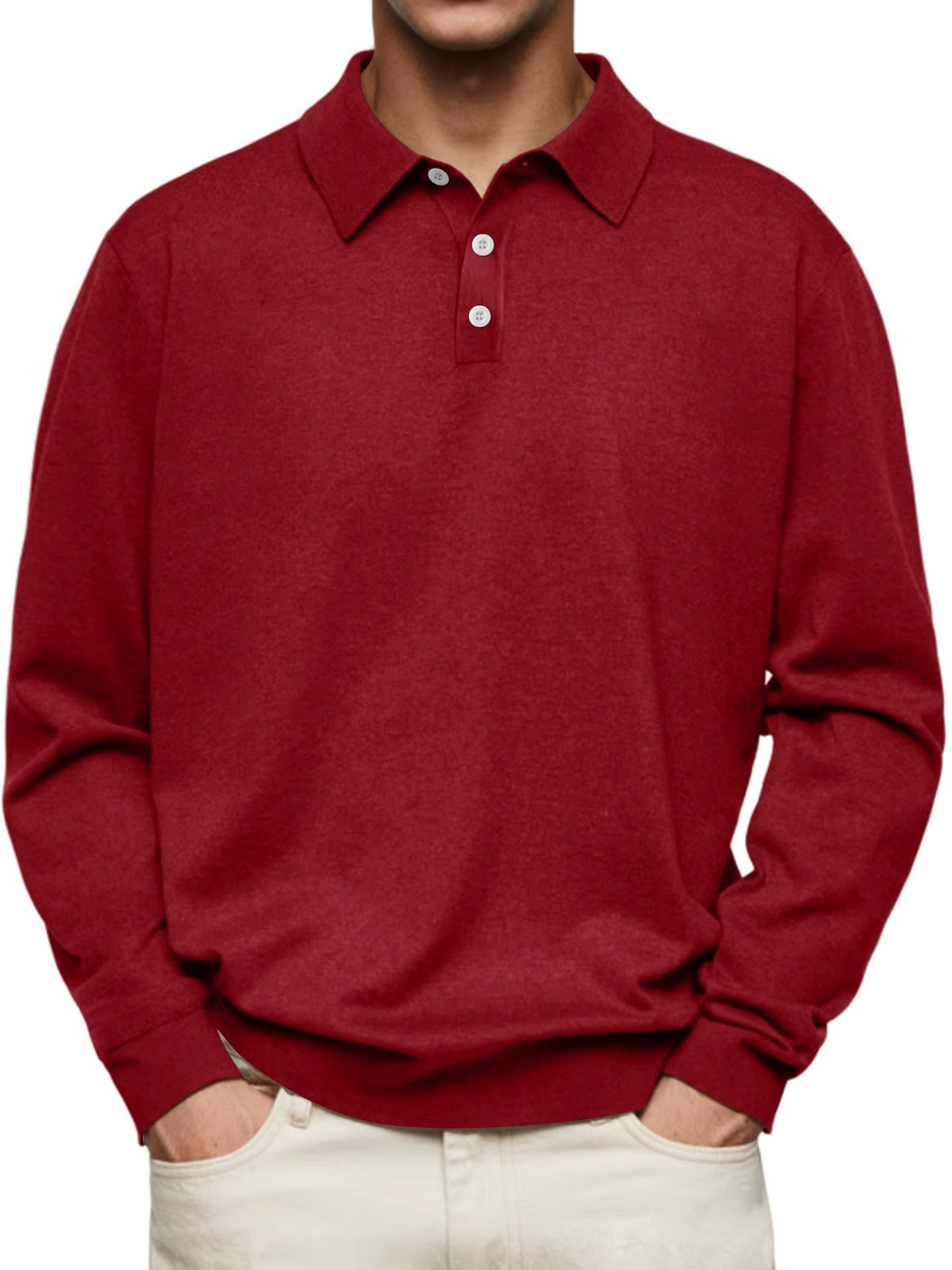 Aiden | Classic Long Sleeve Polo