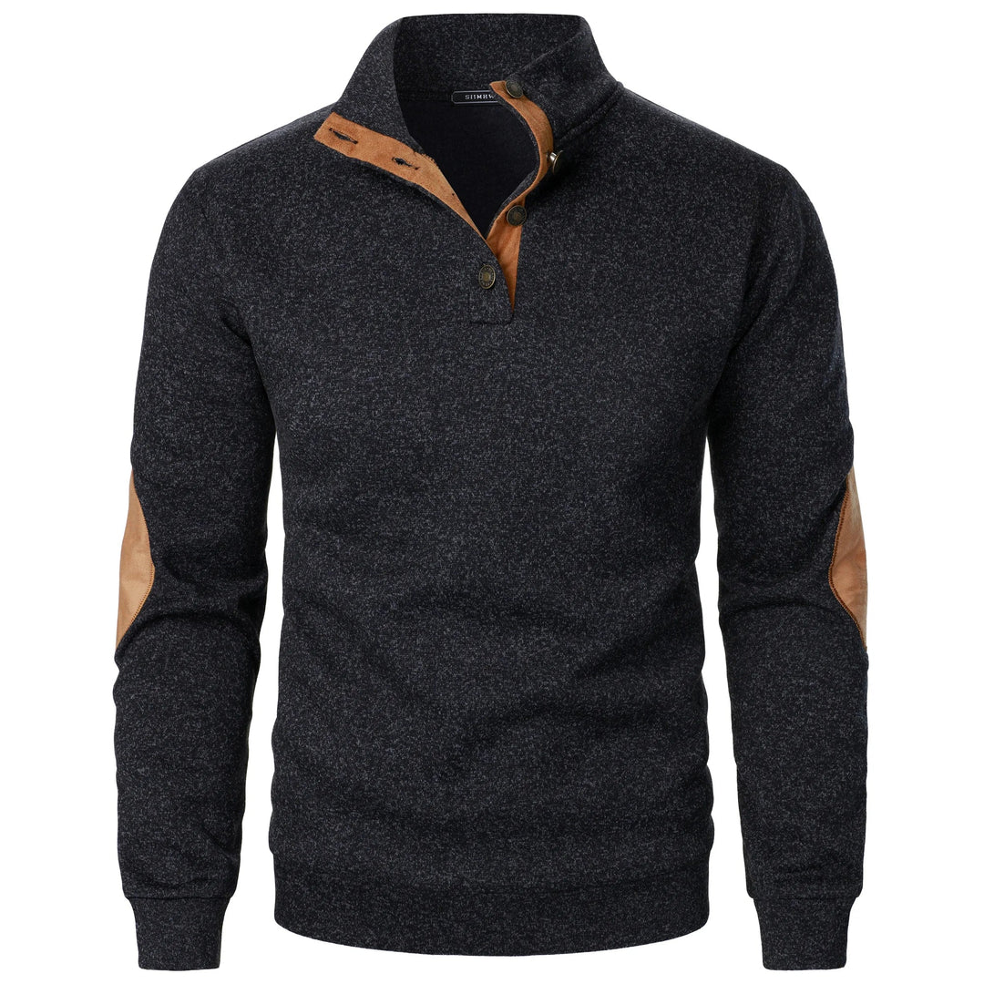 Griffin | Refined Half-Zip Accent Pullover