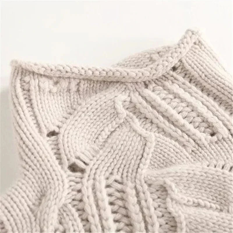 Lydia | Cable Knit Turtleneck Sweater