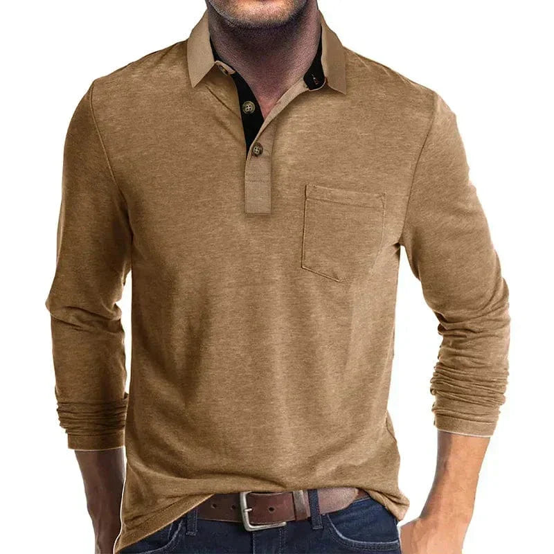 Hayden | Classic Long-Sleeve Polo