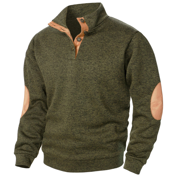 Griffin | Refined Half-Zip Accent Pullover
