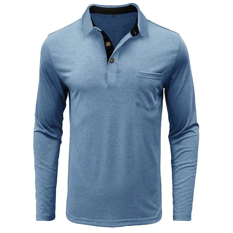 Hayden | Classic Long-Sleeve Polo