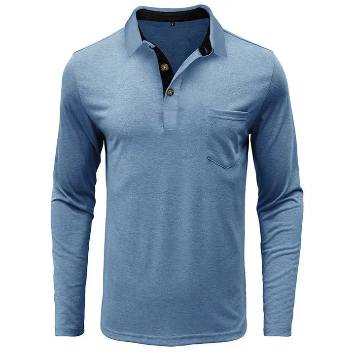 Hayden | Classic Long-Sleeve Polo