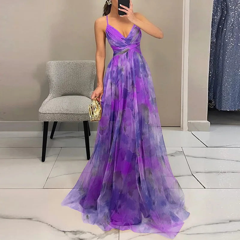 Giselle | Elegant Floral Maxi Dress