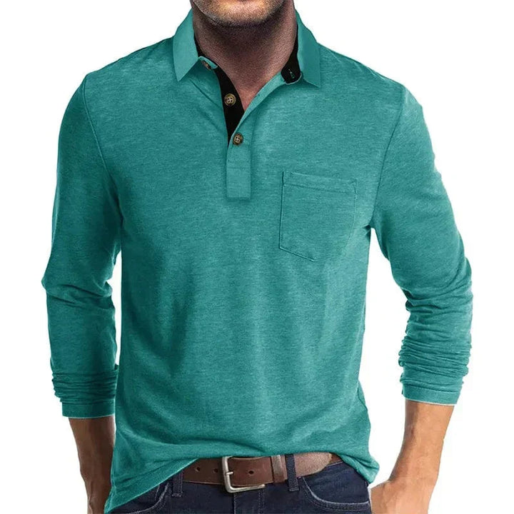 Hayden | Classic Long-Sleeve Polo