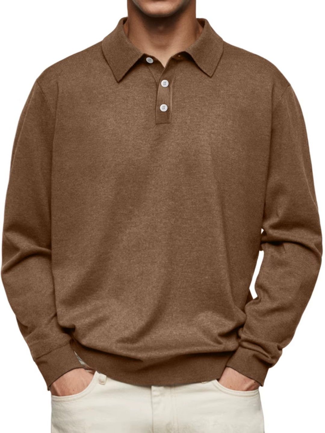 Aiden | Classic Long Sleeve Polo