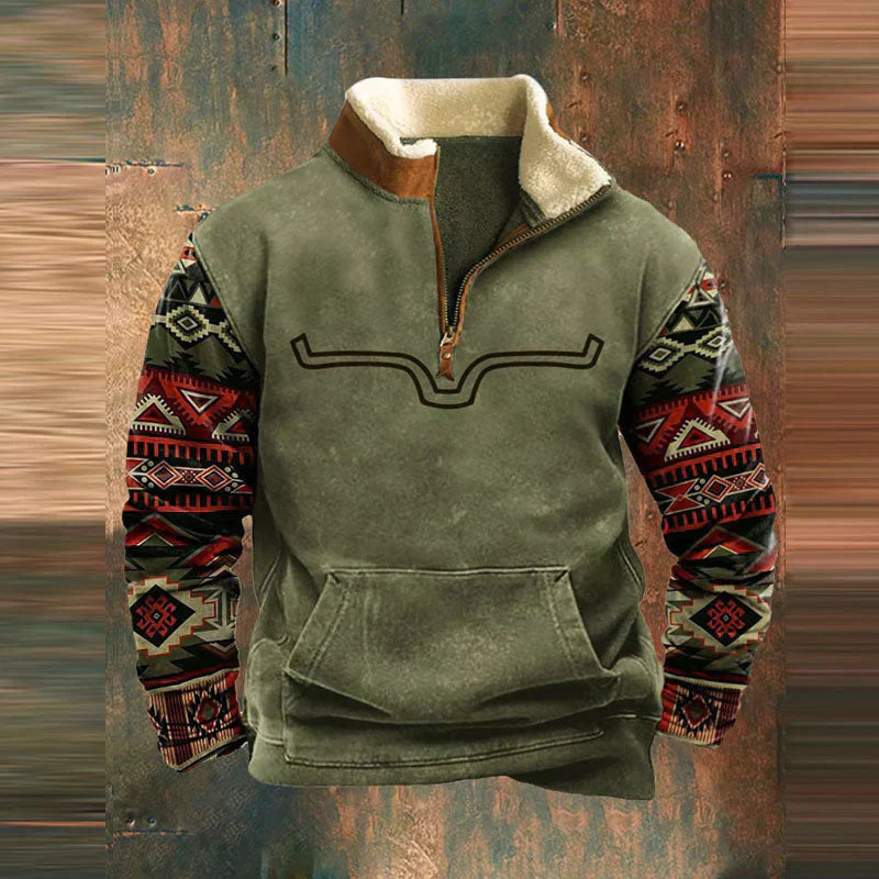 Grayson | Classic Zip-Neck Sweater