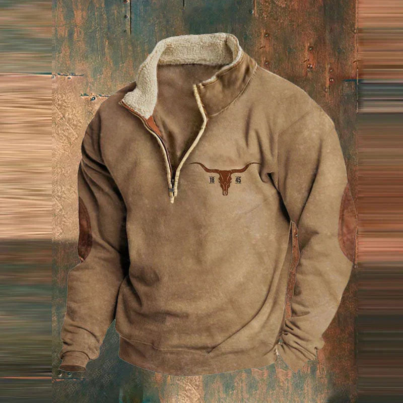 Grayson | Classic Zip-Neck Sweater