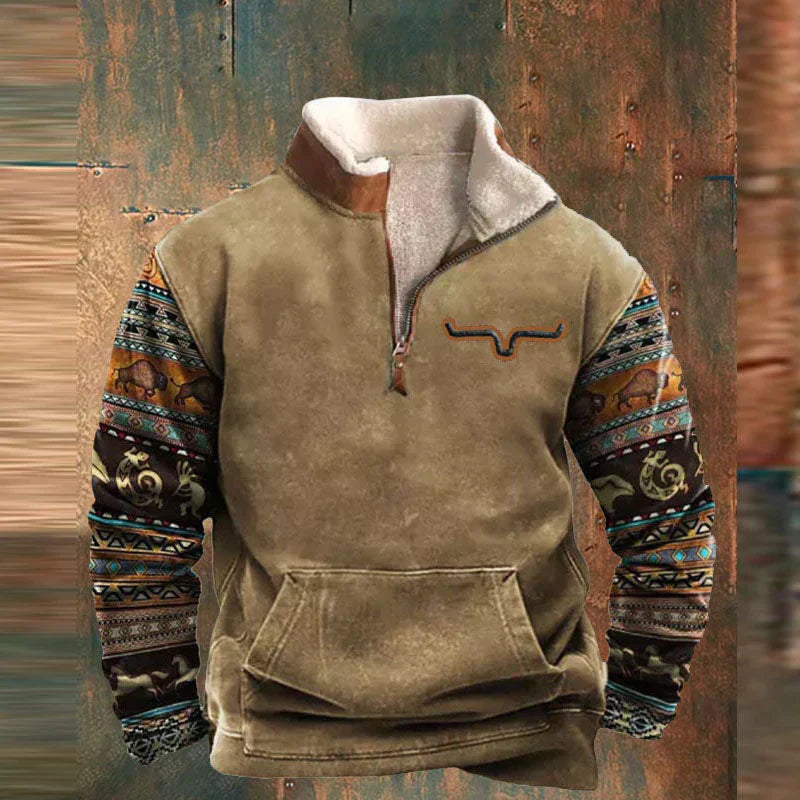 Grayson | Classic Zip-Neck Sweater