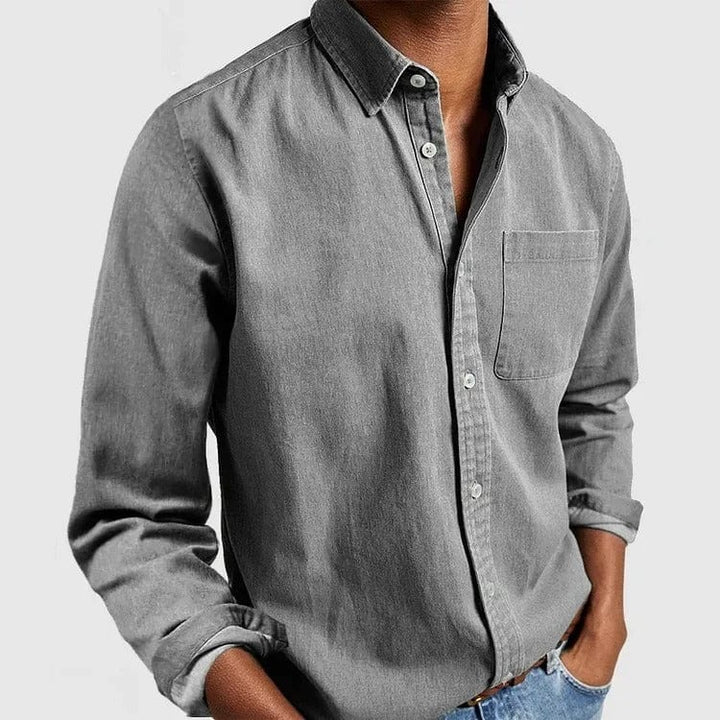 Caleb | Classic Button-Up Shirt