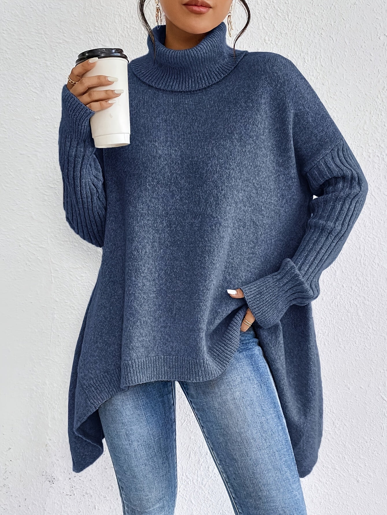 Avery | Relaxed Turtleneck Sweater