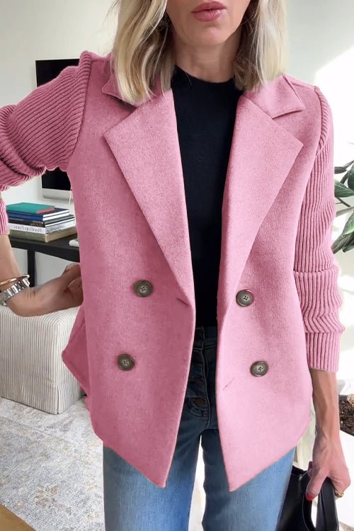 Alina | Elegant Knitted Blazer