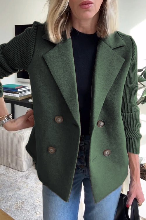 Alina | Elegant Knitted Blazer