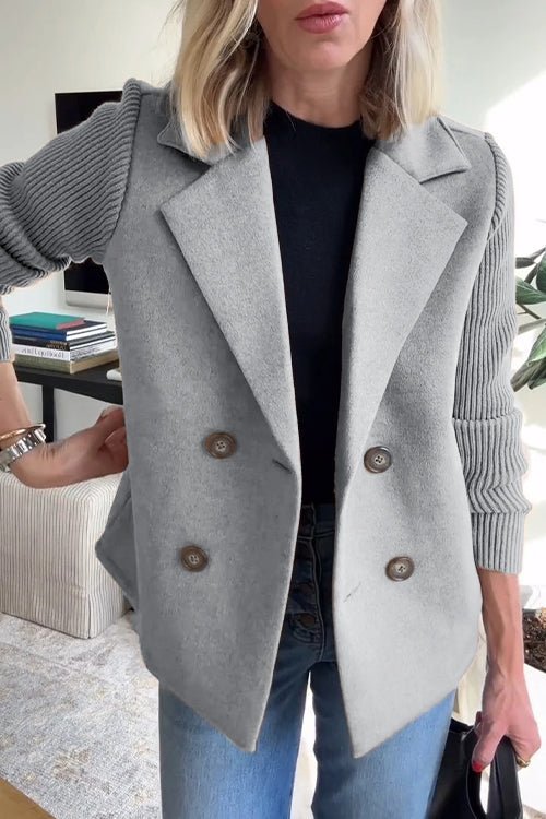 Alina | Elegant Knitted Blazer