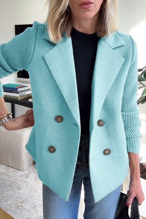 Alina | Elegant Knitted Blazer