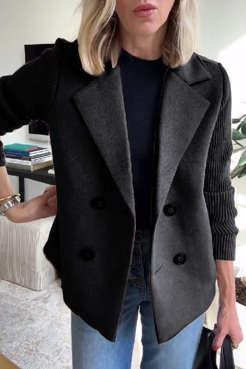 Alina | Elegant Knitted Blazer