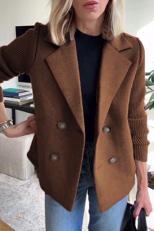 Alina | Elegant Knitted Blazer