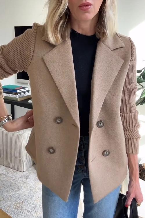 Alina | Elegant Knitted Blazer