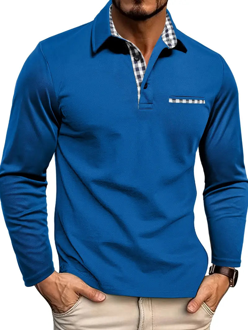 Wesley | Classic Long Sleeve Polo Shirt