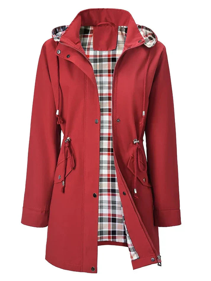 Mary | Waterproof Hooded Raincoat