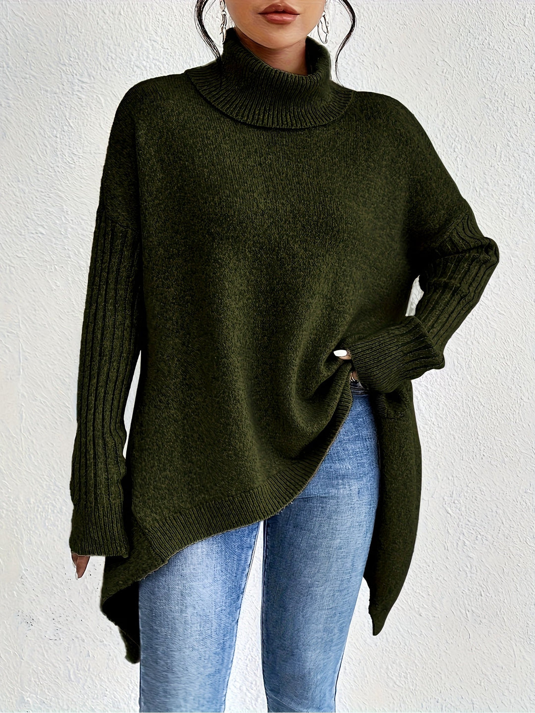 Avery | Relaxed Turtleneck Sweater