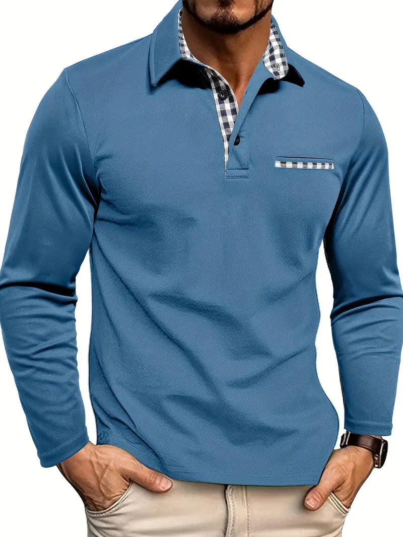 Wesley | Classic Long Sleeve Polo Shirt