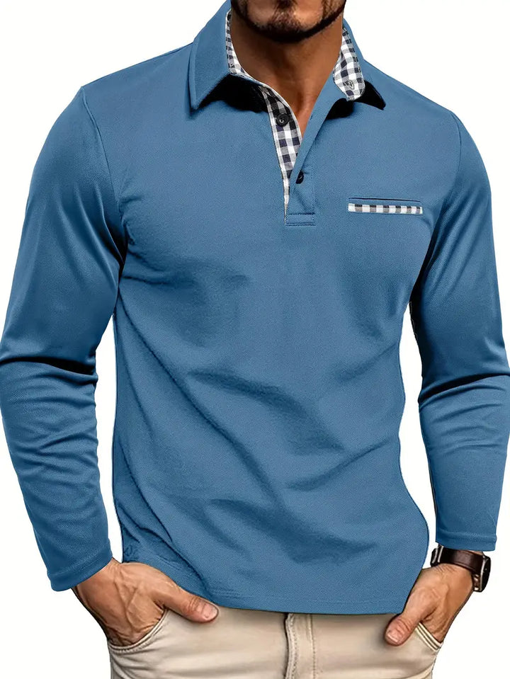 Wesley | Classic Long Sleeve Polo Shirt