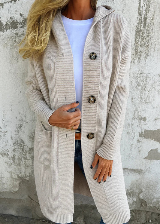 Viola | Long Cozy Knit Cardigan