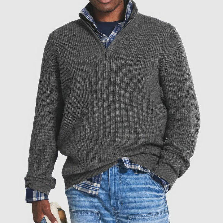 Finn | Classic Textured Knit Sweater