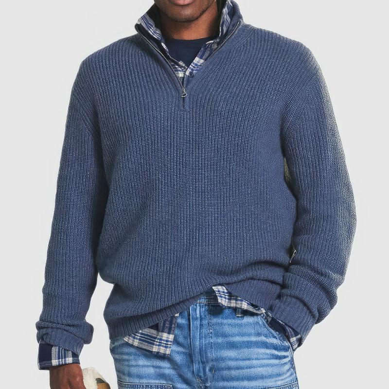 Finn | Classic Textured Knit Sweater