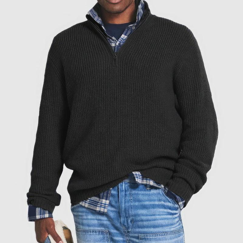 Finn | Classic Textured Knit Sweater