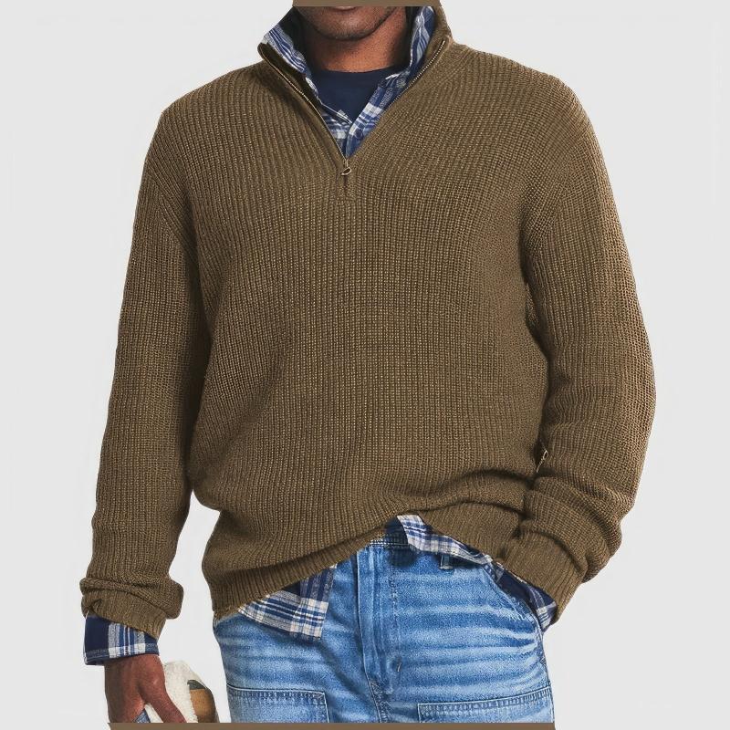 Finn | Classic Textured Knit Sweater